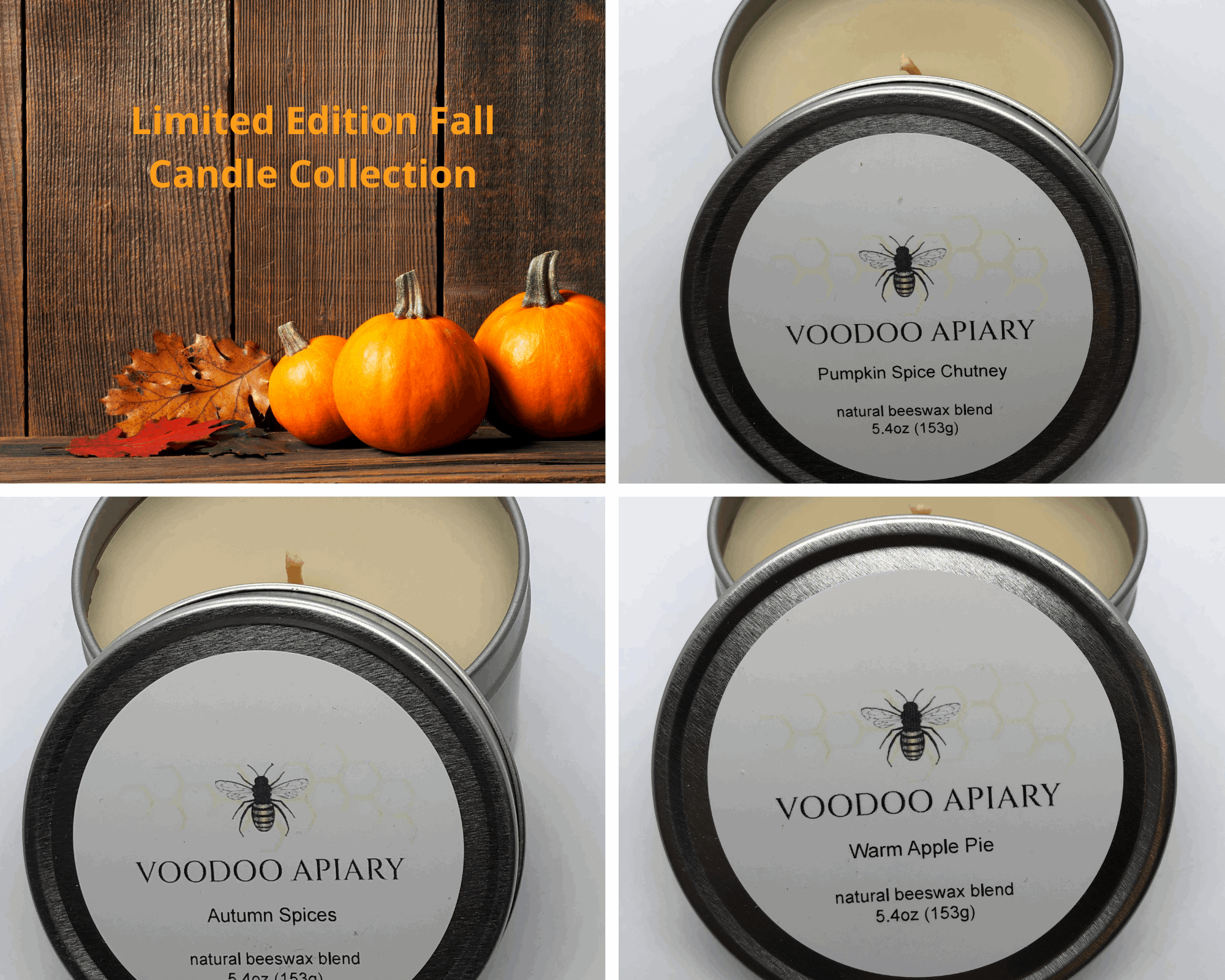 Limited Edition Fall Candle Set 